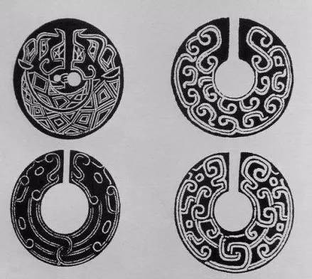 古代玉器纹饰多样,有相对简单一点的,也有复杂的吉祥纹.