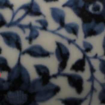 元代青花瓷器的呈色奥秘-3、苏料青花的“晕散”特征(全文)