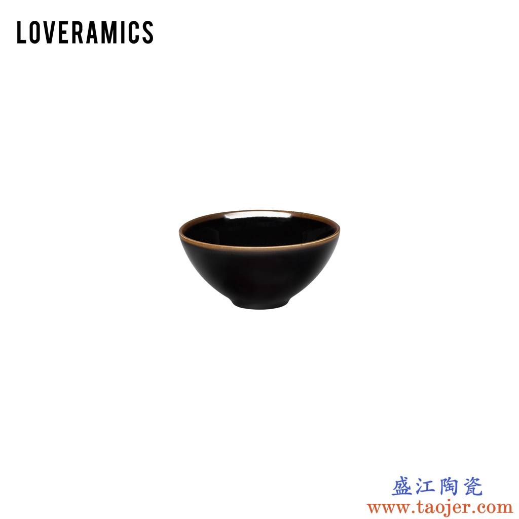 Loveramics 爱陶乐 巧夺天工 11.5cm 小汤碗水果碗饭碗(黑色)