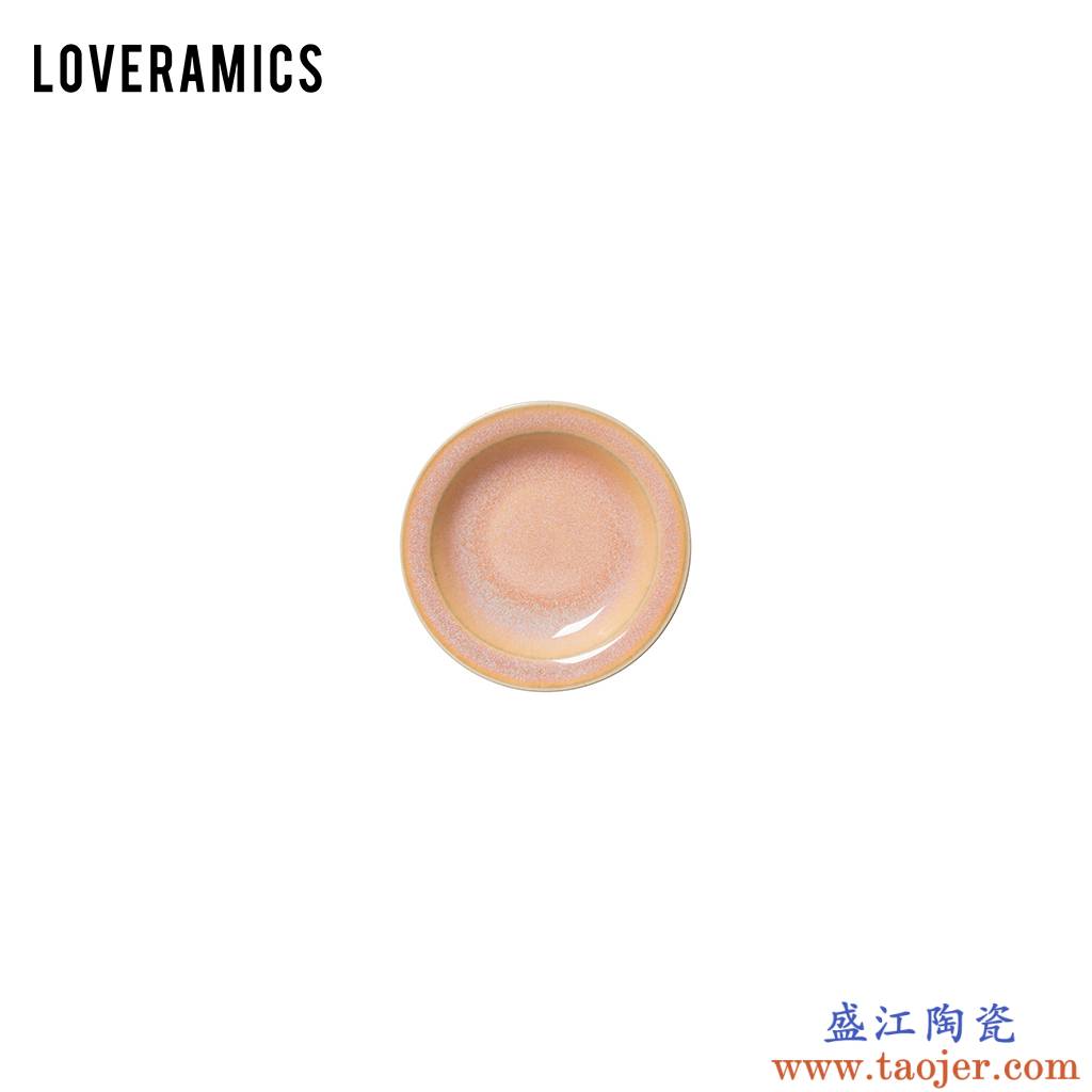 Loveramics爱陶乐 Er-go!玫瑰色 10cm酱油碟陶瓷调味碟小菜碟家用