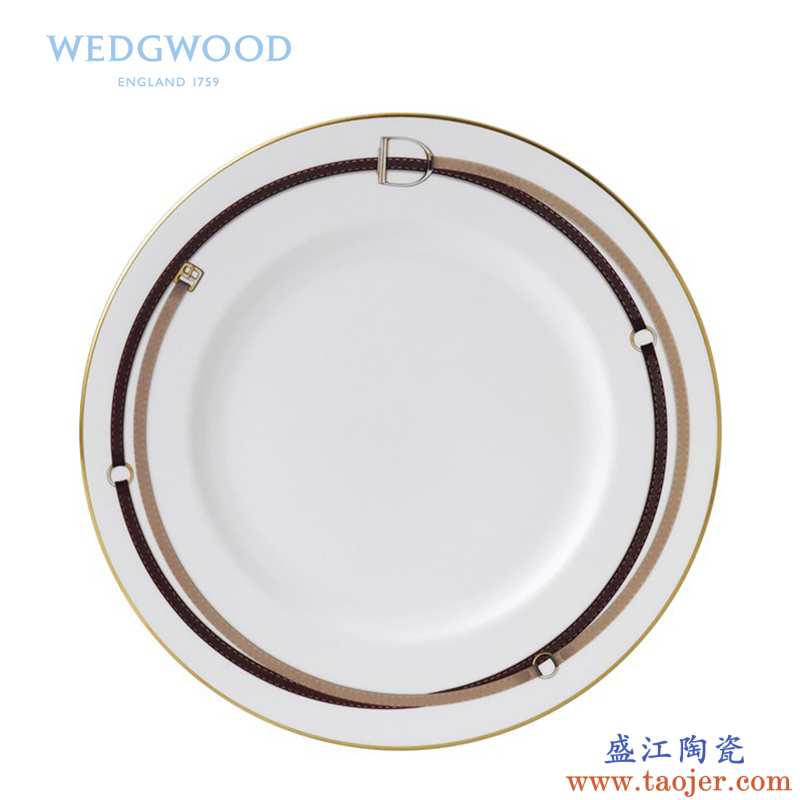 Wedgwood Equestria御马15/27cm平盘单只 骨瓷骨碟 欧式晚餐盘