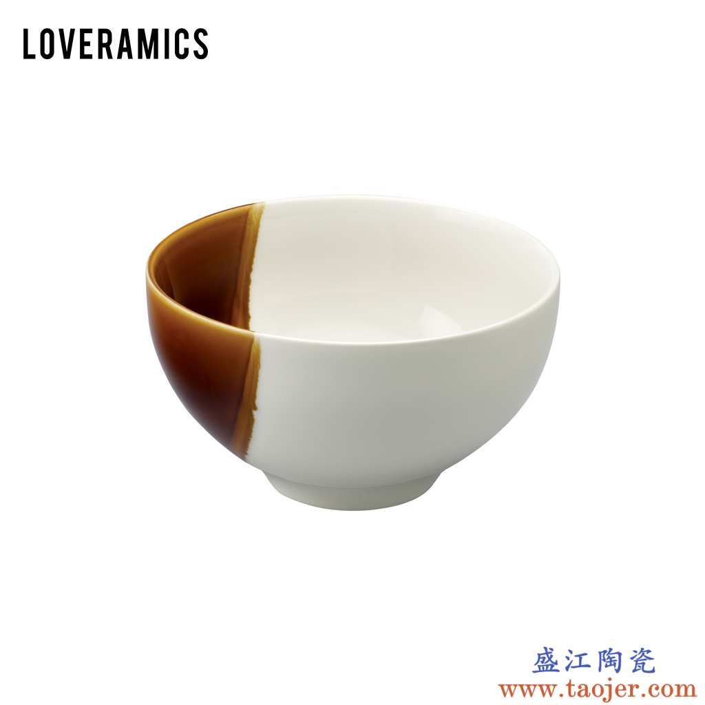 Loveramics 爱陶乐 唐三彩 2L 分享碗大汤碗拉面碗沙拉碗(焦糖色)